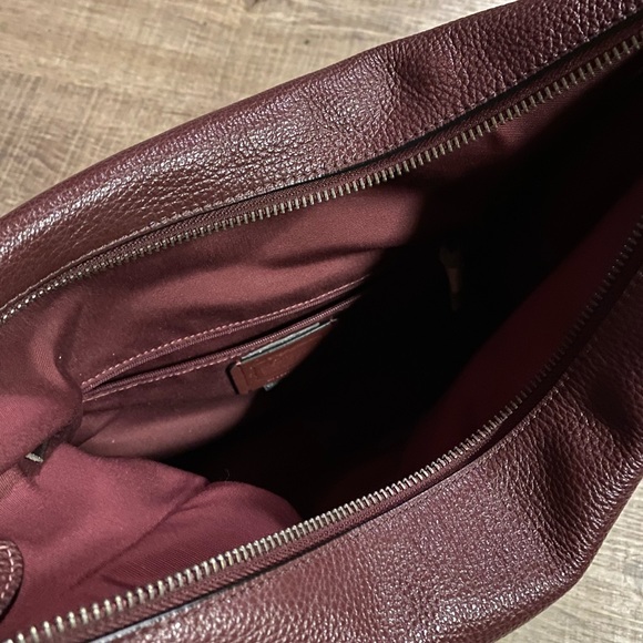 Maroon coach purse - Picture 3 of 3